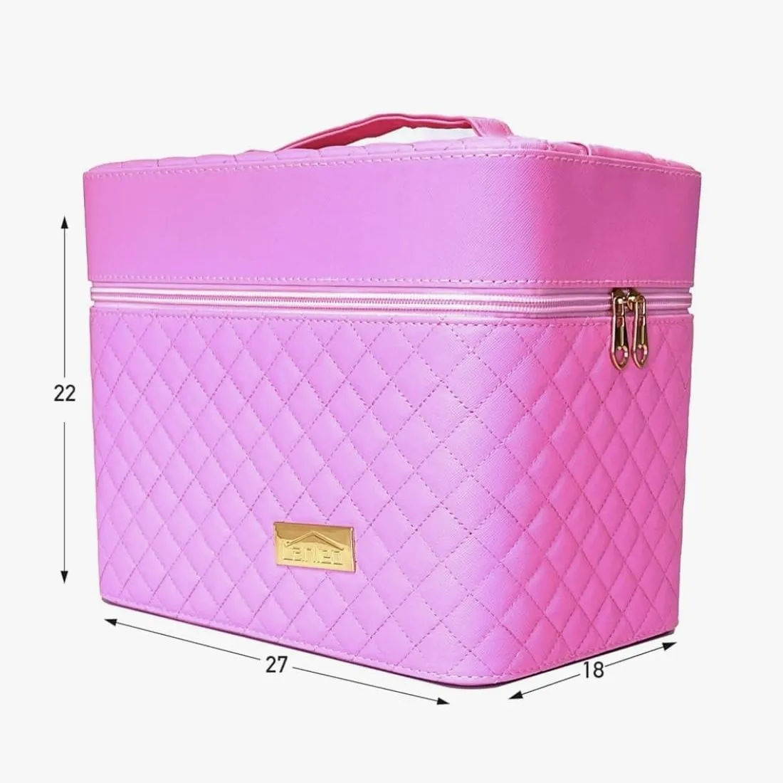 Neceser Organizador de Maquillaje y Joyas de Lujo con Espejo