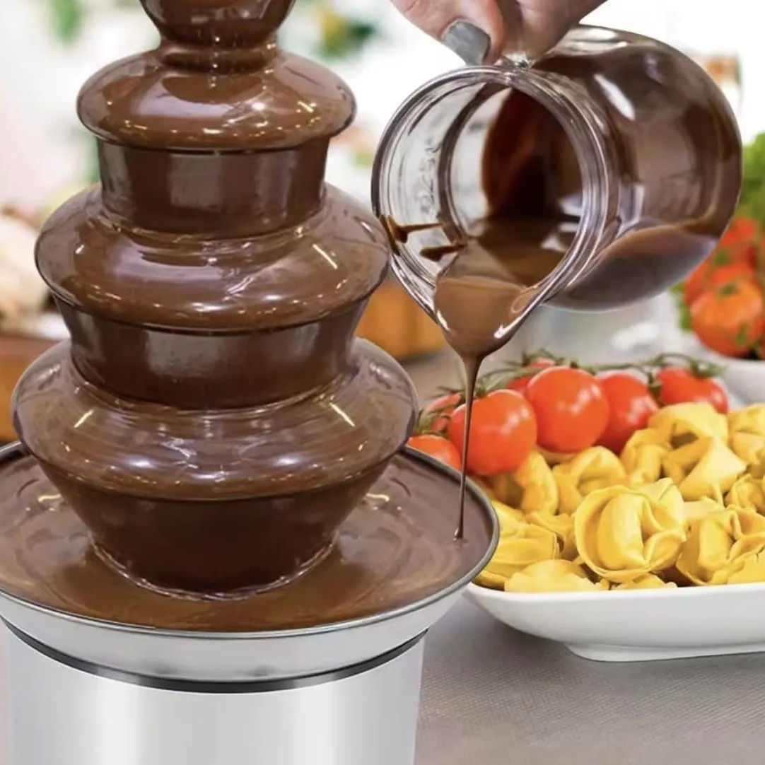 Fuente De Chocolate De 4 Pisos