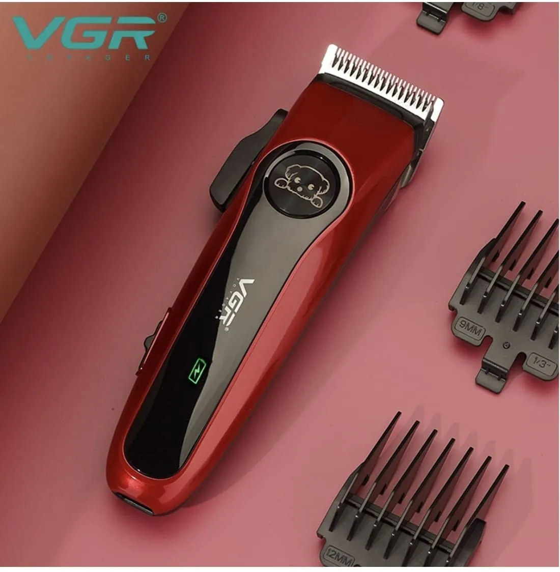 Máquina Cortadora de Pelo Profesional VGR para Mascotas