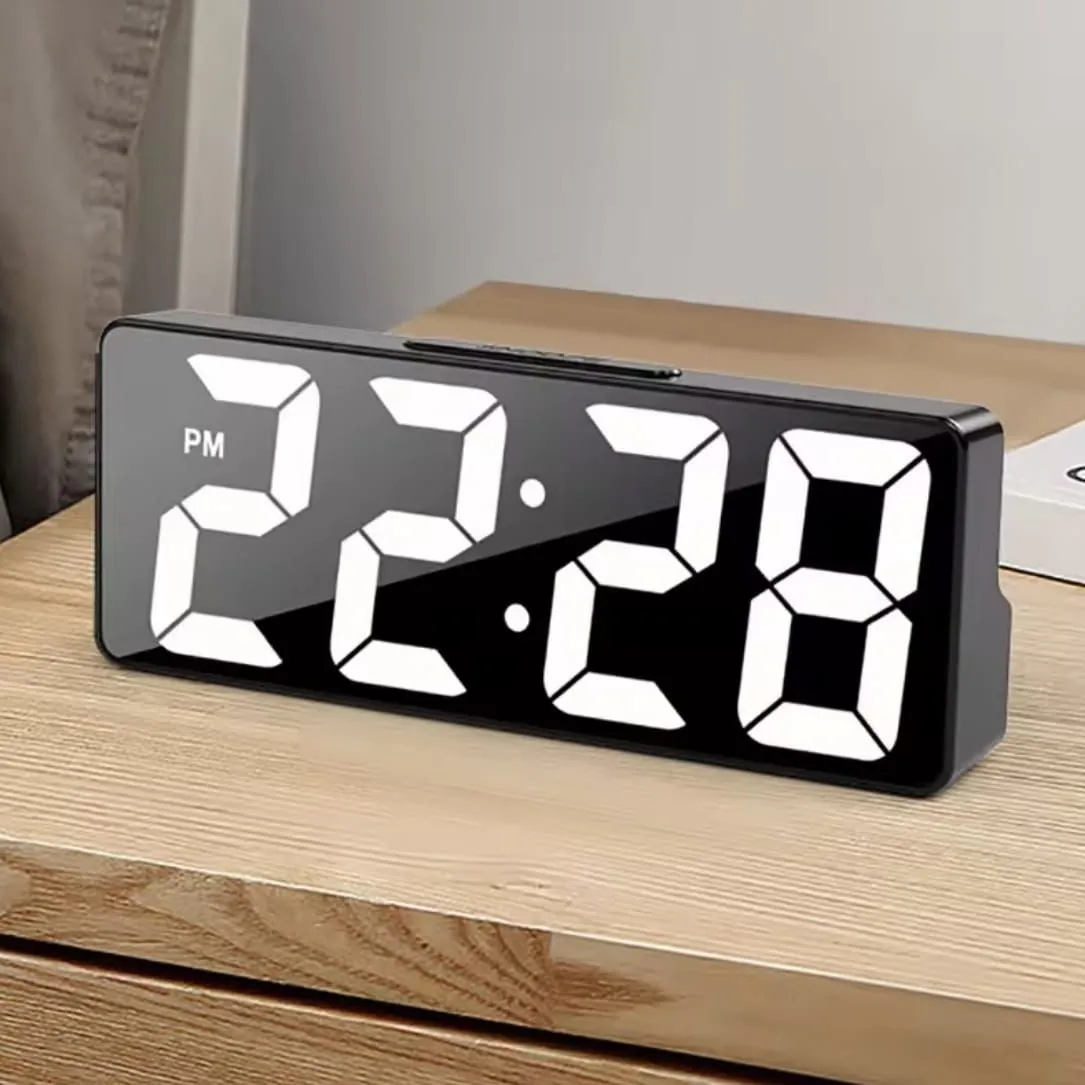 Reloj Despertador LED Multifuncional Dormitorio Oficina