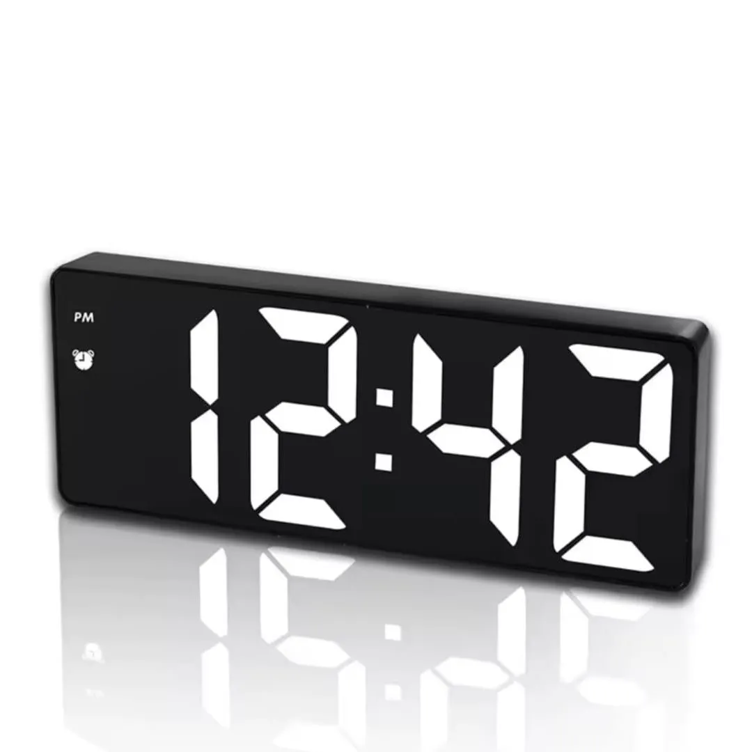Reloj Despertador LED Multifuncional Dormitorio Oficina — Relojes