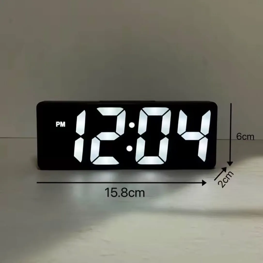 Reloj Despertador LED Multifuncional Dormitorio Oficina