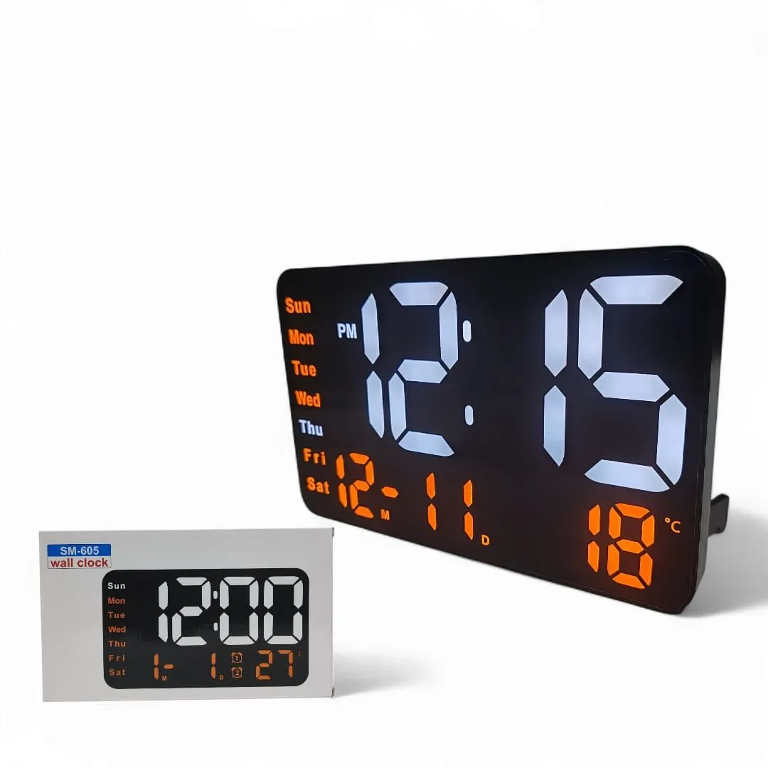 Reloj de Pared con Temporizador Cronómetro y control