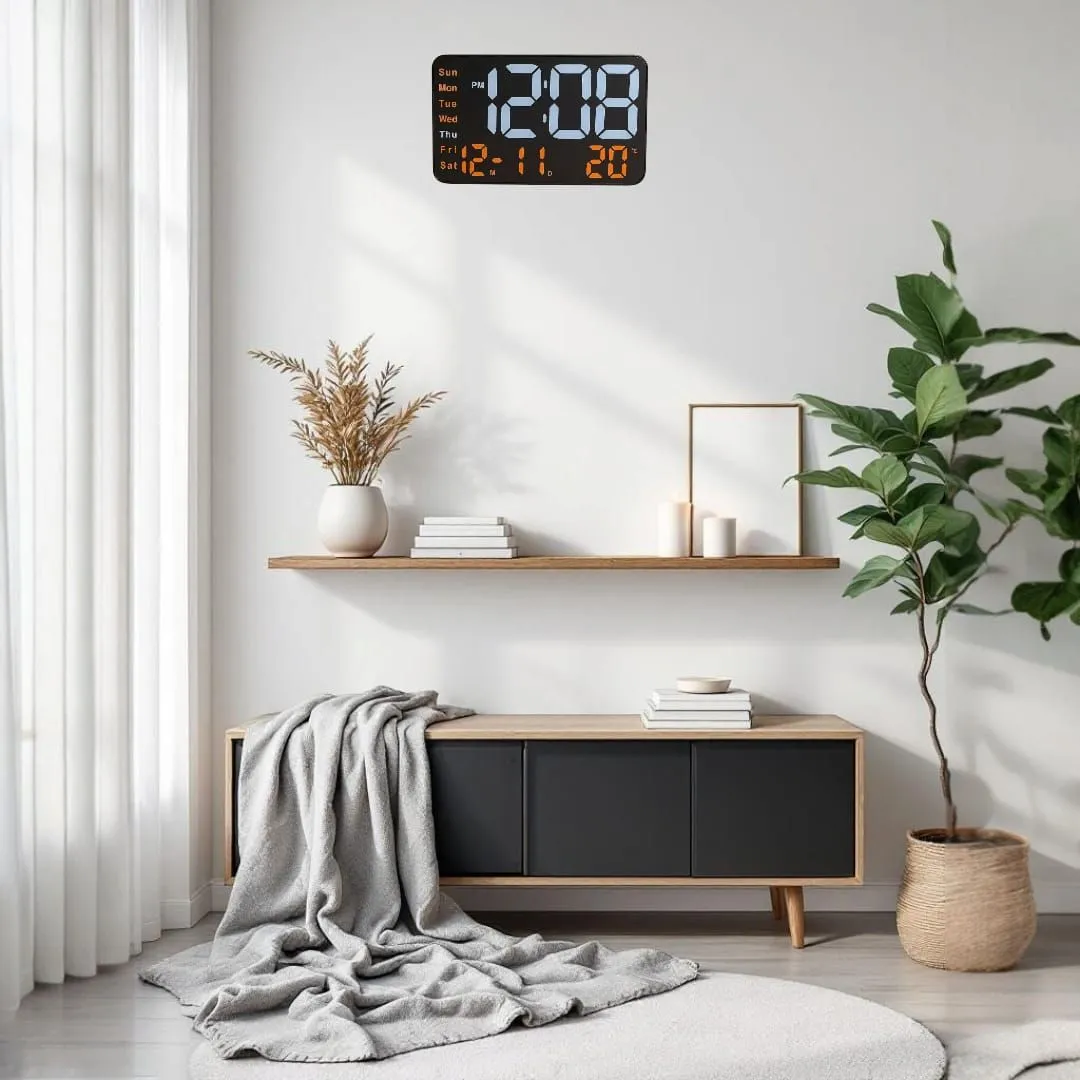 Reloj de Pared con Temporizador Cronómetro y control