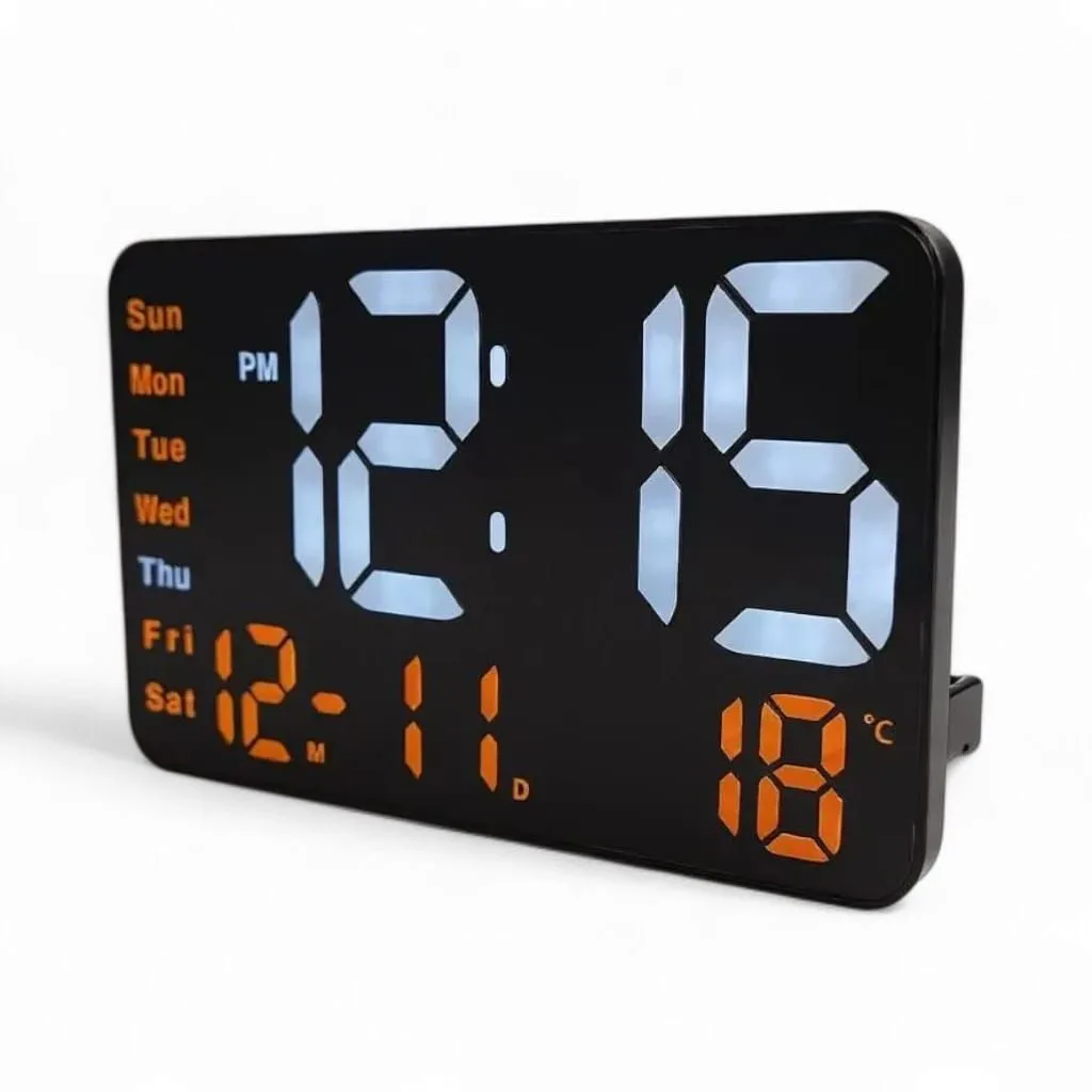Reloj de Pared con Temporizador Cronómetro y control — Relojes