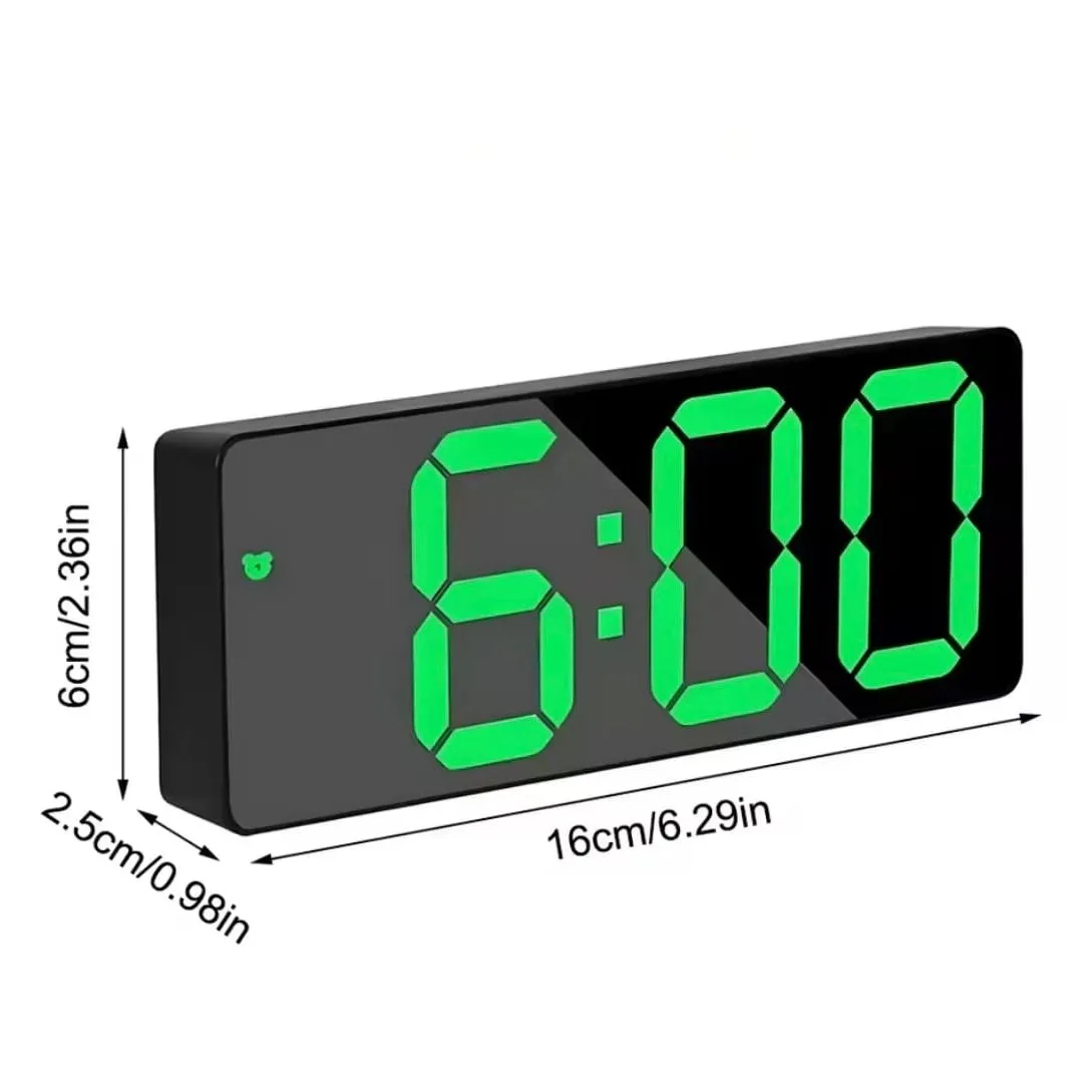 Reloj Despertador LED Multifuncional Dormitorio Oficina