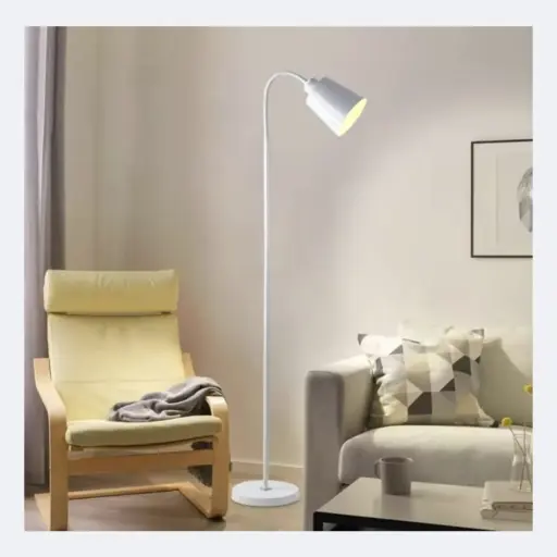 Lámparas de pie para Sala de Estar y Dormitorio Con Brazo Flexible — Lámparas de pie / mesa / escritorio