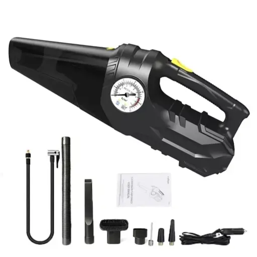 Aspiradora y Compresor De Aire Para Auto 100 Watts Potente — Compresores de aire