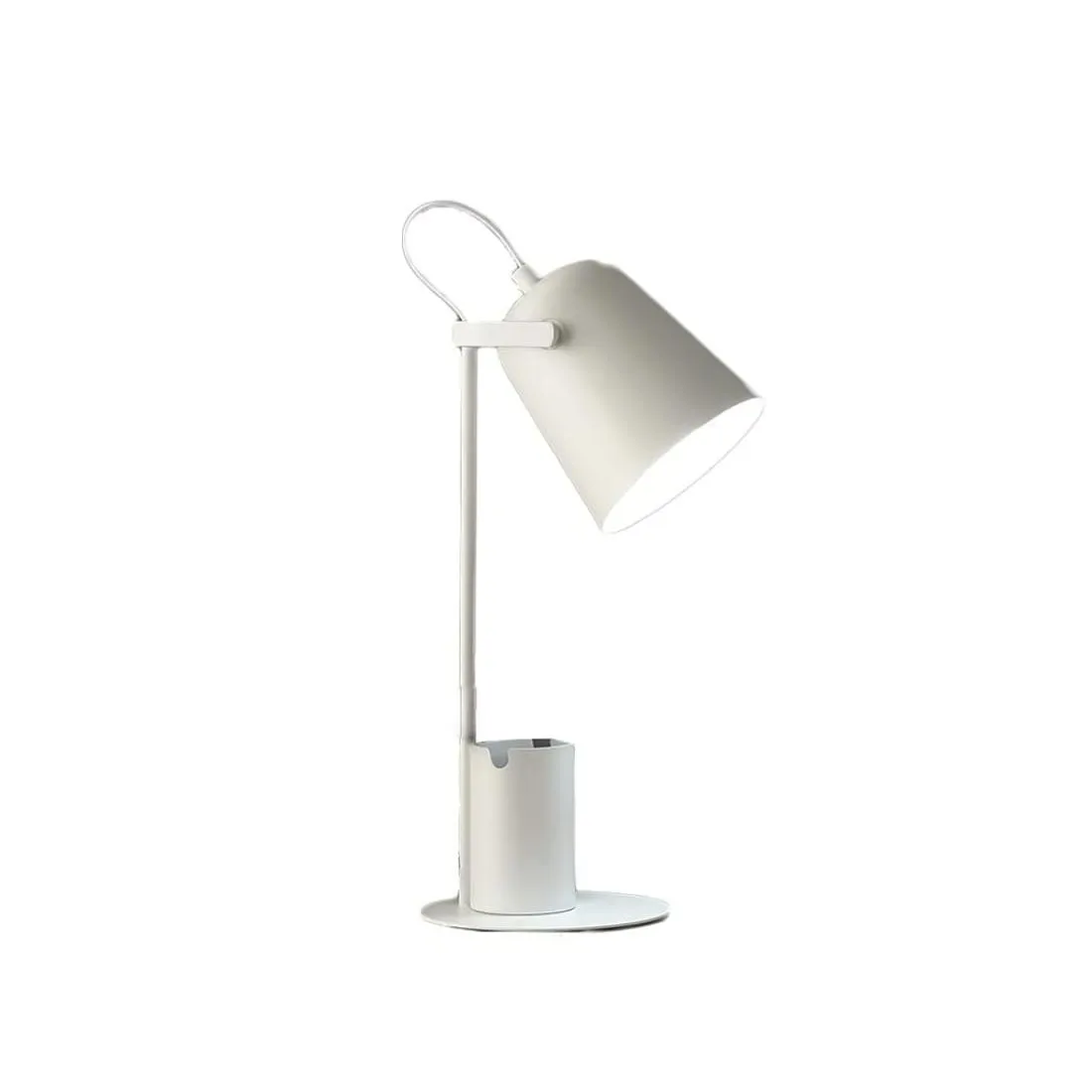 Lámpara de Mesa y Escritorio Blanca Moderna