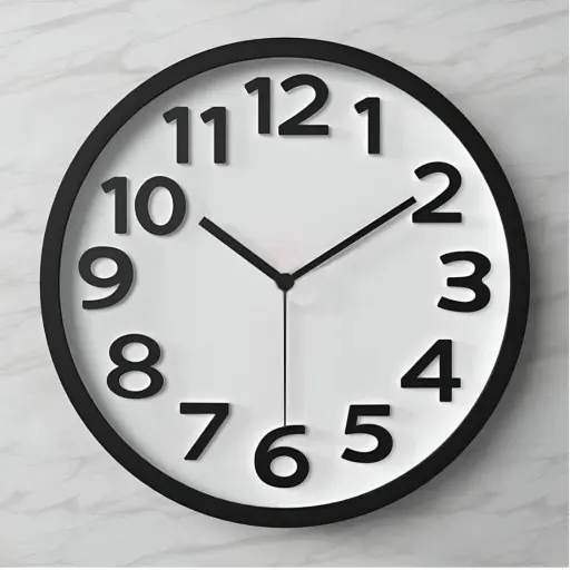 Reloj de Pared Analógico 36x36 cm — Relojes