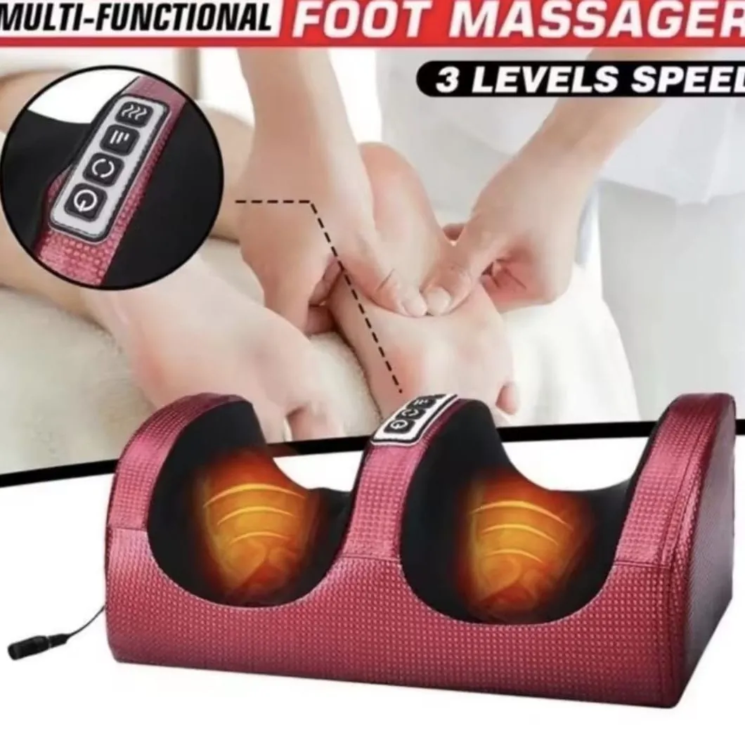 Masajeador Eléctrico de Pies y Piernas con Calor – 3 Velocidades