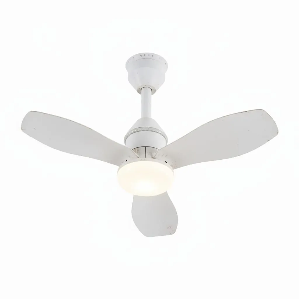 Ventilador de Techo 24” con Luz LED 30W Súper Silencioso + Control Remoto