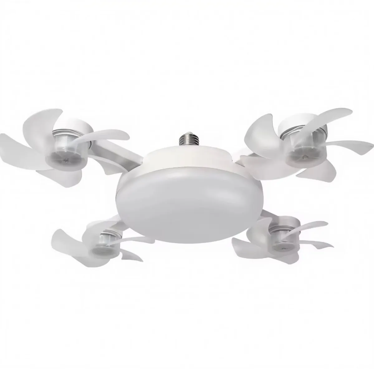 Foco Ventilador de Techo LED 60W con Control Remoto