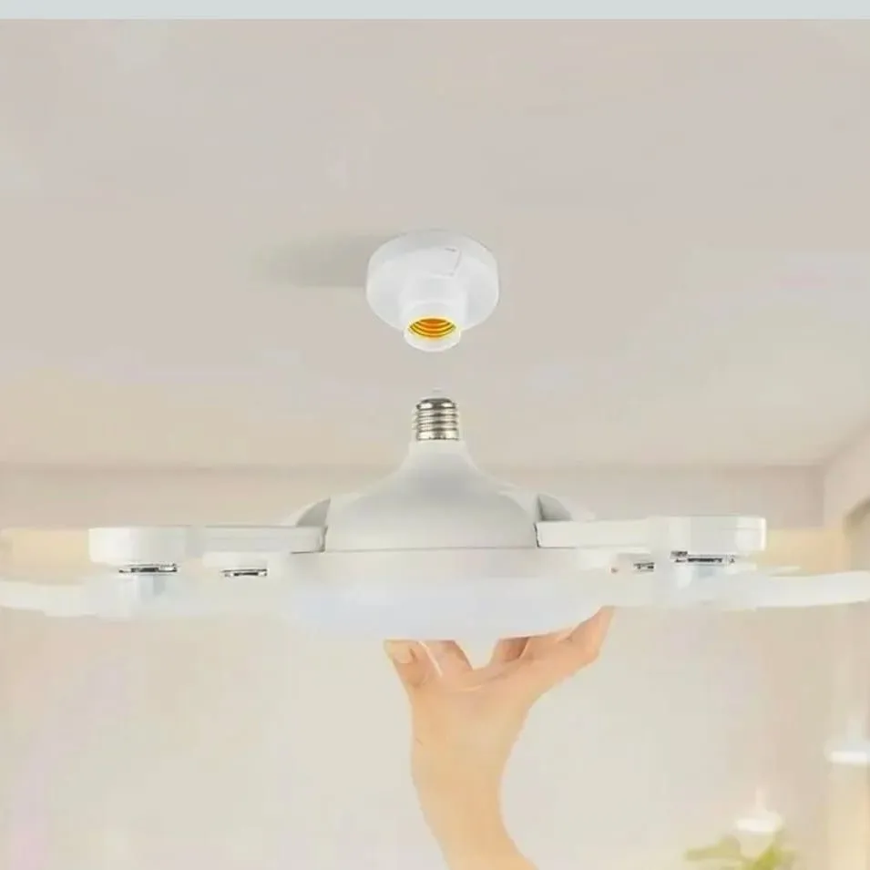 Foco Ventilador de Techo LED 60W con Control Remoto