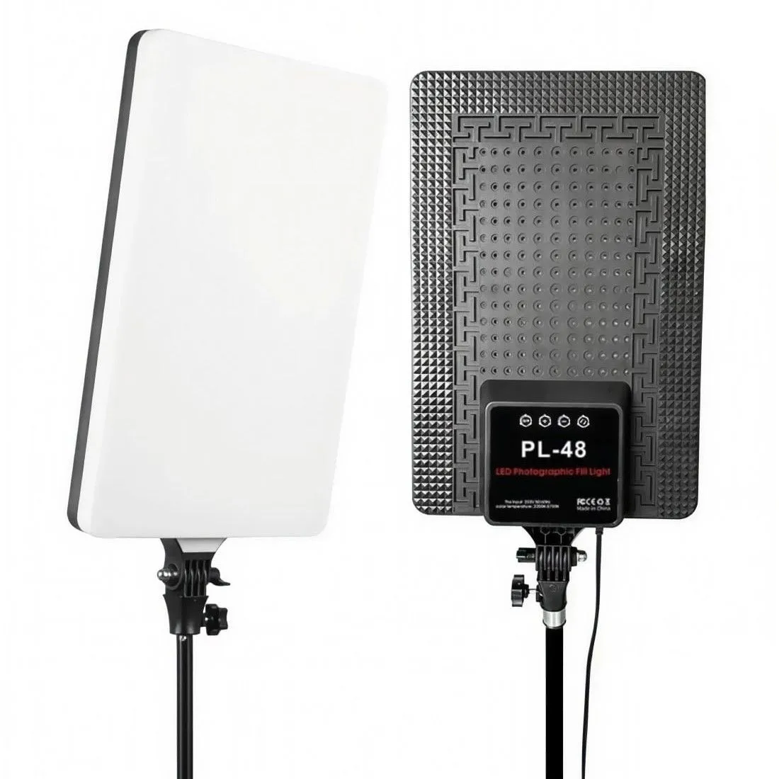 Panel LED Profesional PL-48 con Trípode y Control Remoto