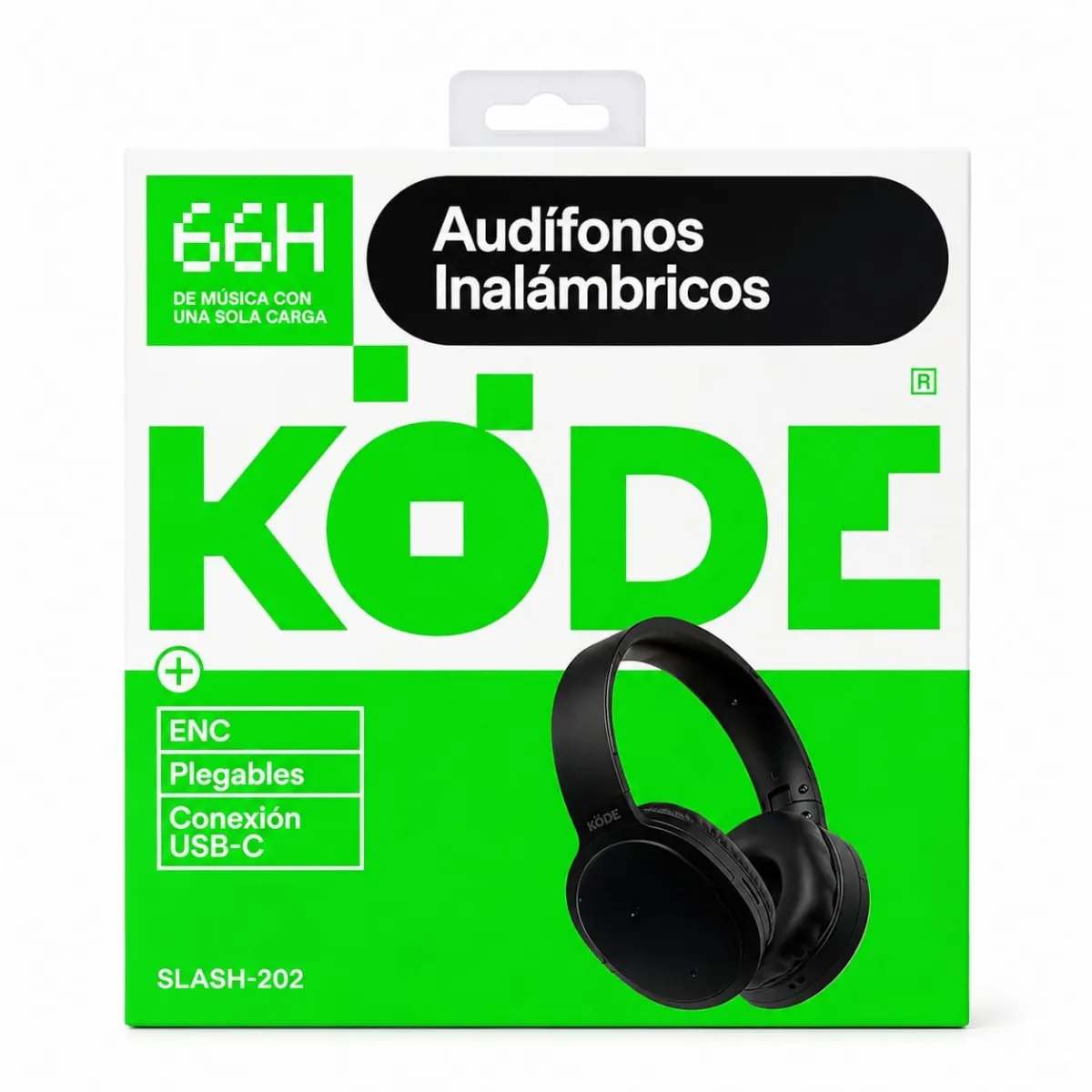 Audífonos Inalámbricos Bluetooth KÖDE Slash-202 66 Horas