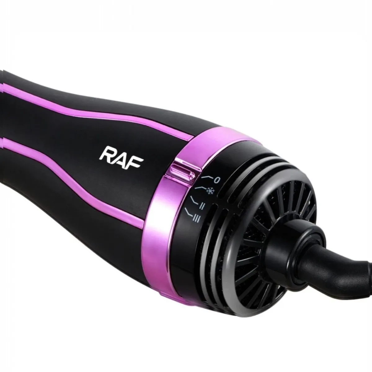Cepillo Secador 2 en 1 RAF 1200W Alisa, Seca y Da Volumen
