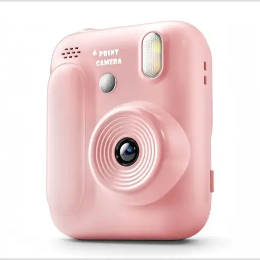 Cámara Instantánea Infantil KGG con Impresión a Blanco y Negro — Accesorios de flash para cámaras