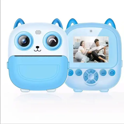 Cámara Instantánea Infantil Panda con Impresión Térmica — Accesorios de flash para cámaras
